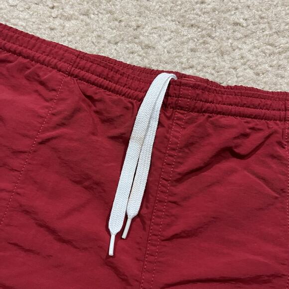 Patagonia Mens Baggies Shorts Red No Stretch Flawed Size XXL (42") - Picture 3 of 9
